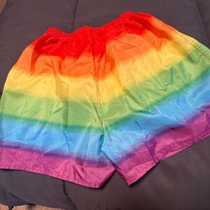 Rainbow Shorts Size M(32-34)
